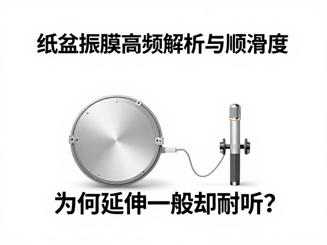 纸盆振膜高频解析与顺滑度,为何延伸一般却耐听?