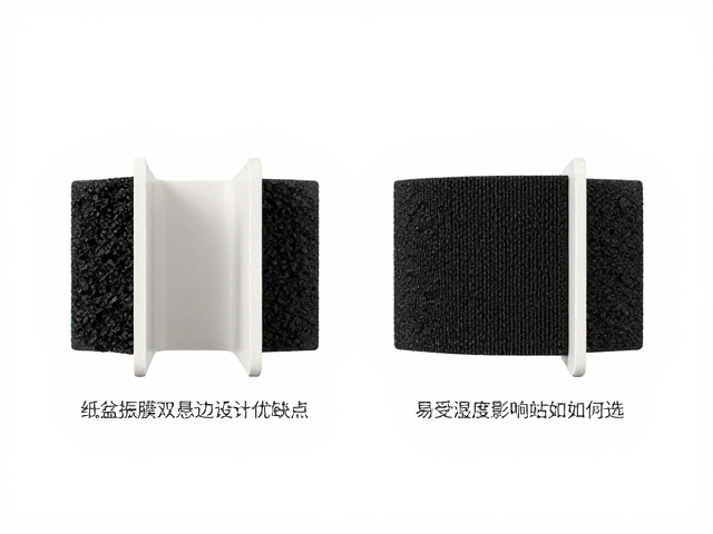 纸盆振膜双悬边设计优缺点,易受湿度影响如何选?