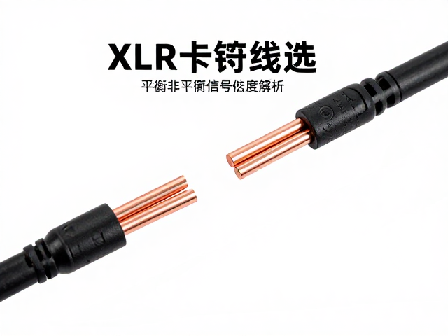 XLR卡农线铜芯怎么选?平衡非平衡信号传输深度解析