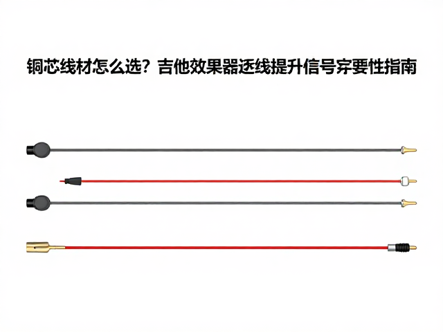 铜芯线材怎么选？吉他效果器短线提升信号完整性指南