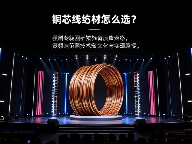 大型演出舞台铜芯线材怎么选?宽频响范围确保音质无损