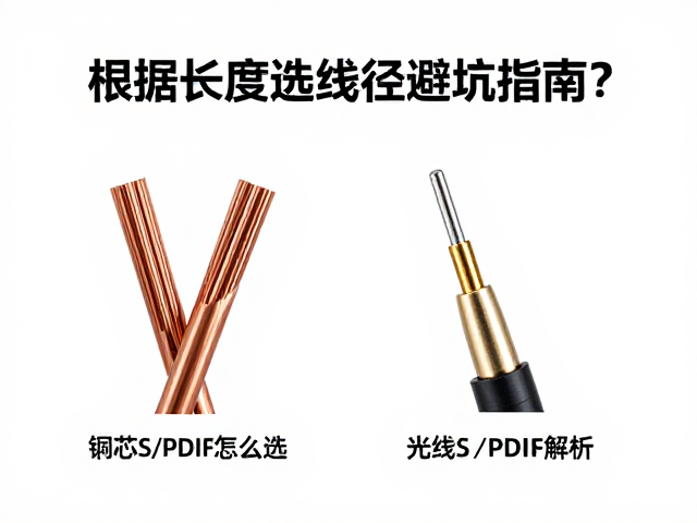 铜芯线材与光纤S/PDIF怎么选?根据长度选线径避坑指南