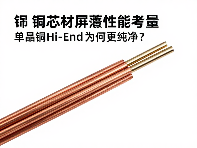 铜芯线材屏蔽性能考量,单晶铜Hi-End为何更纯净?