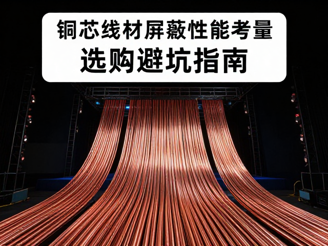 大型演出舞台铜芯线材屏蔽性能考量,选购避坑指南