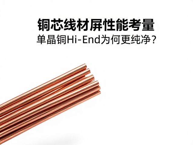 铜芯线材屏蔽性能考量,单晶铜Hi-End为何更纯净?