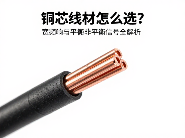 铜芯线材怎么选?宽频响与平衡非平衡信号全解析