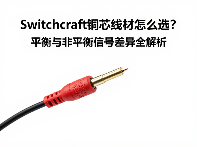 Switchcraft铜芯线材怎么选?平衡与非平衡信号差异全解析