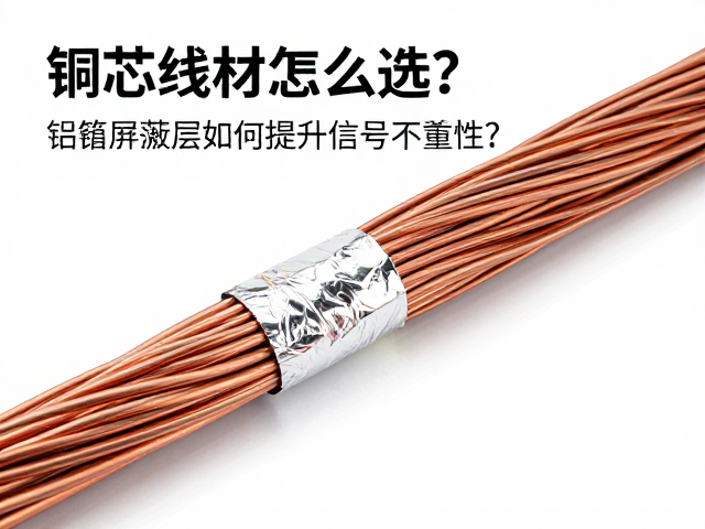 铜芯线材怎么选?铝箔屏蔽层如何提升信号完整性?