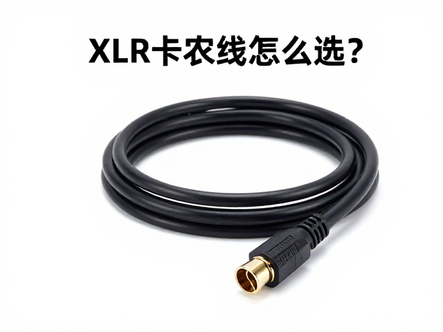XLR卡农线怎么选?铜芯线材保障音频信号无损传输指南