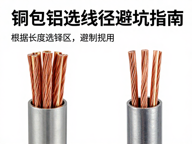 铜包铝与铜芯线材怎么选?根据长度选线径避坑指南