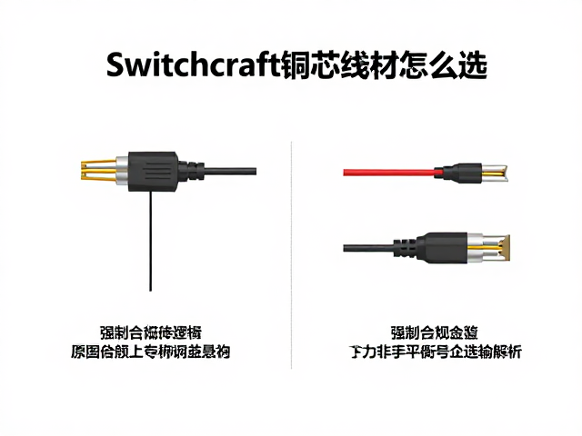 Switchcraft铜芯线材怎么选?平衡与非平衡信号传输差异全解析