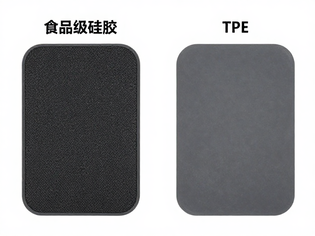 橡胶脚垫怎么选?食品级硅胶与TPE材料深度对比