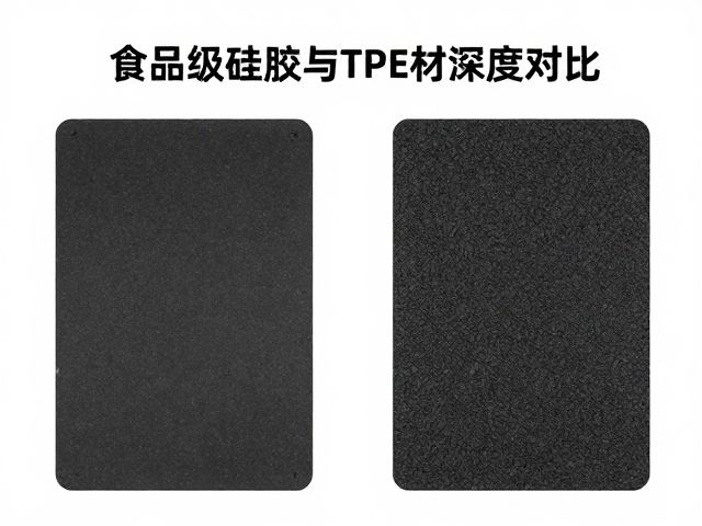 橡胶脚垫怎么选?食品级硅胶与TPE材料深度对比