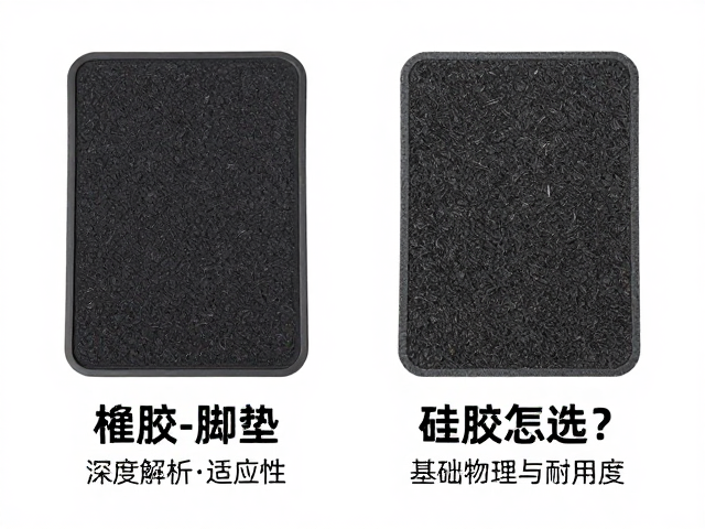 橡胶脚垫和硅胶怎么选?深度解析温控适应性与耐用度