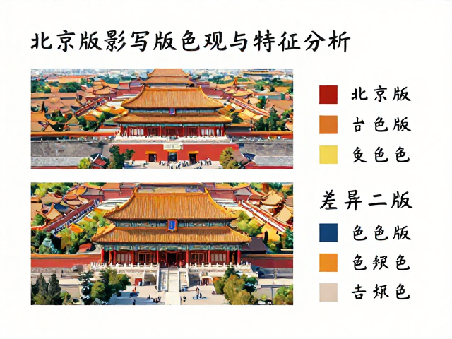 北京版影写版色彩丰富吗？详解一版二版三版色标差异与印刷工艺