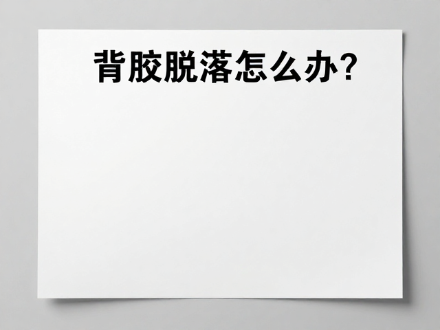 北京广告印刷，背胶脱落怎么办？厚纸与一二版工艺避坑指南