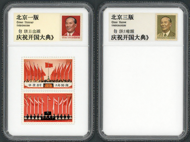 北京一版《庆祝开国大典》齿孔完整度解析,二版三版对比与评级指南