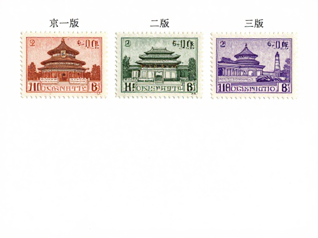 北京一版/二版/三版邮票,揭秘J/T票前身的雕刻版艺术魅力