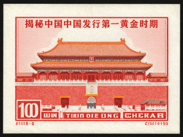 北京一版宫门倒印变体票，揭秘新中国邮票发行第一个黄金时期
