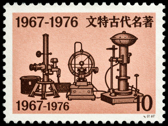 1967-1976文特邮票里的古代名著与科技，见证历史收藏价值