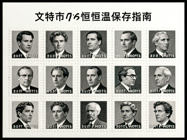 文特邮票1967-1976鉴赏，图序规律与恒温恒湿保存指南