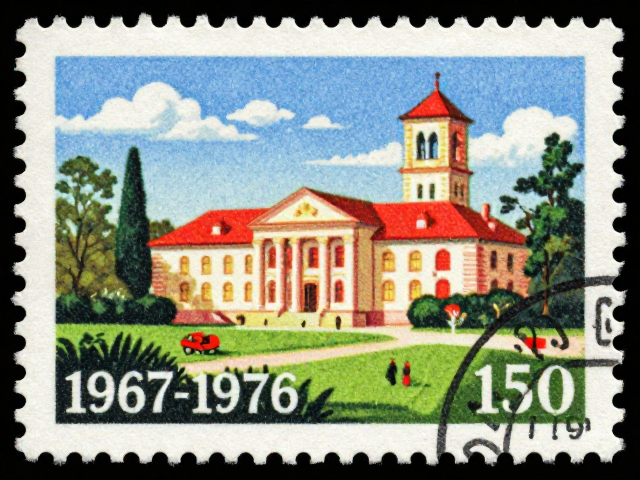 1967-1976文特邮票，色彩搭配与风景名胜的艺术之美