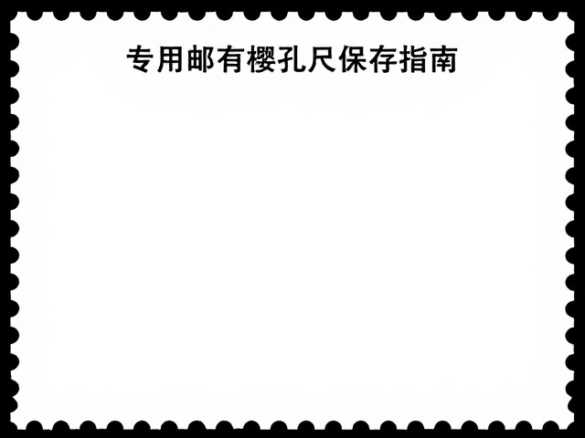 专用邮票齿孔尺怎么选?标准文票避光保存指南