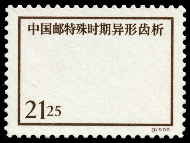 中国邮政特殊时期异形齿票，文1-25标准文票鉴定与价值解析