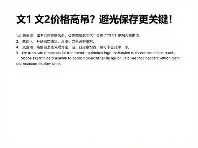 文1文2价格高昂？避光保存更关键！25种标准文票选购指南