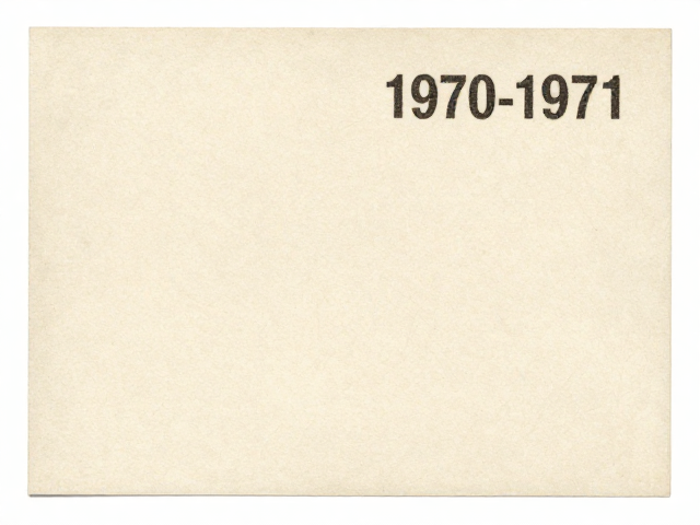 1970-1971早期编号票拍卖，纸张老化程度如何影响市场价值？