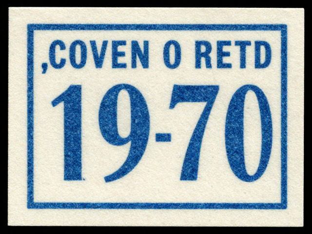 1970-71早期编号票,高白道林纸与套色精准度解析