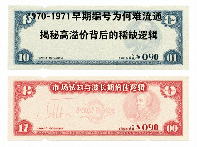 1970-1971早期编号票为何难流通？揭秘高溢价背后的稀缺逻辑