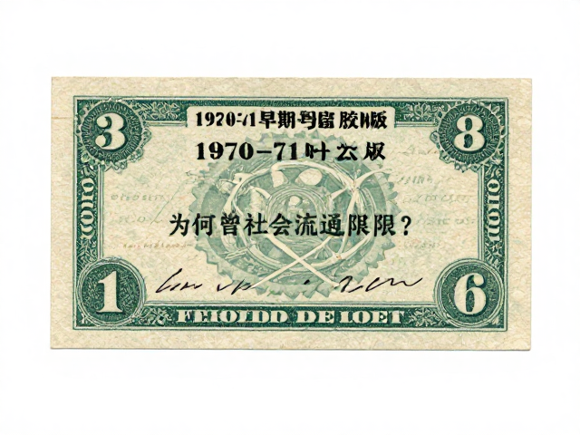 1970-71早期编号票胶印版,为何曾社会流通受限?揭秘稀缺老票价值