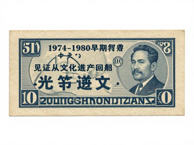 1974-1980早期JT票鉴别,自然旧与做旧区分,见证从政治宣传到文化艺术的回归