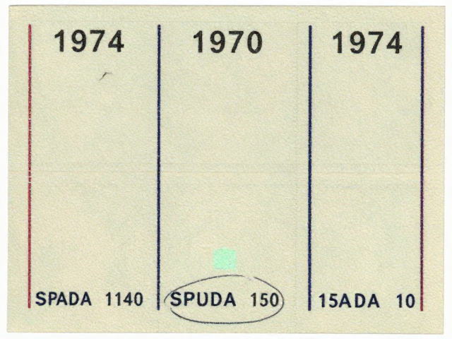1974-1980早期JT票,荧光防伪初探与从政治向艺术的回归