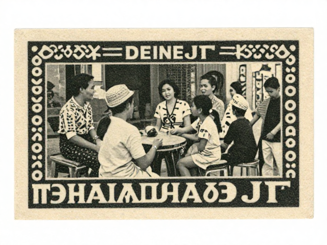 1974-1980早期JT票,影写版下的写实与民族风