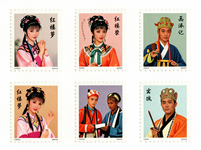 1974-1980早期JT票,红楼梦西游记与邮电部邮票的古典韵味