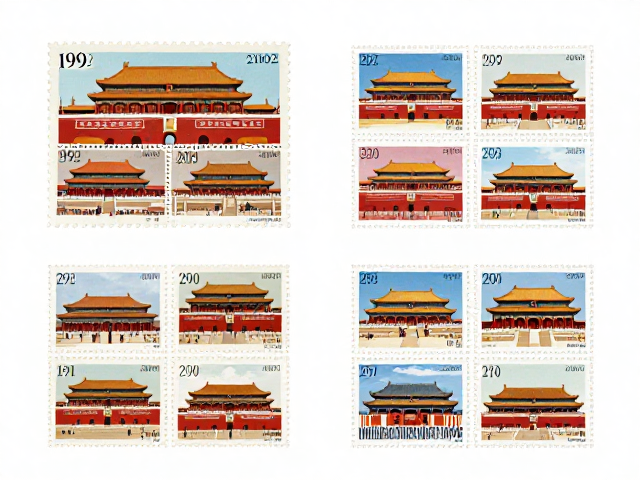 1992-2002编号邮票与故宫系列,2020至今个性化数字化演变