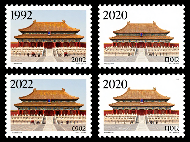1992-2002编号邮票与故宫系列,2020至今个性化数字化演变