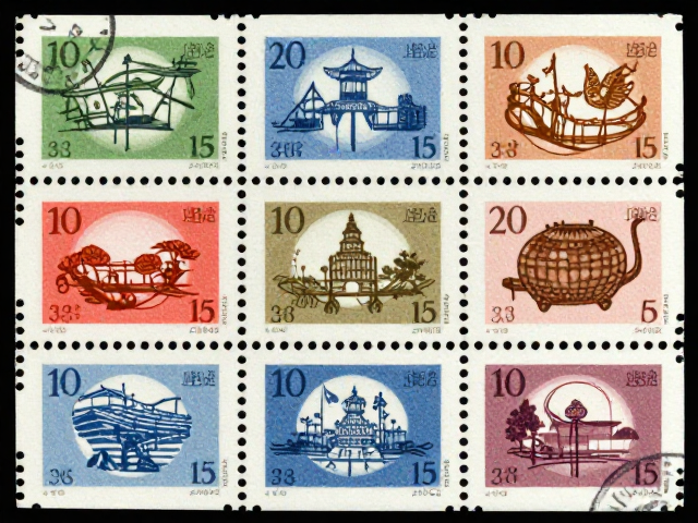 1992-2002编号邮票鉴赏,背胶均匀与历史文物珍品的收藏价值分析