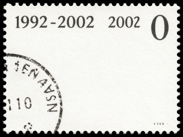 1992-2002编号邮票鉴赏,特种纸无折痕版式详解