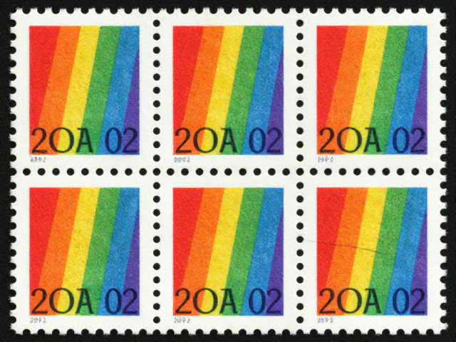 1992-2002编号邮票彩虹印刷色彩鲜艳度解析，高彩邮票鉴赏指南