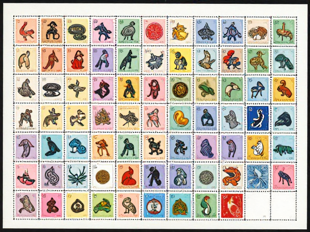 1992-2002编号邮票大版张，生肖票如何蜕变为顶级文化IP？