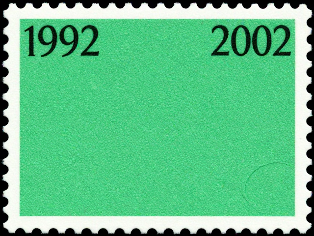 1992-2002编号邮票背胶均匀吗？荧光防伪印刷鉴别技巧