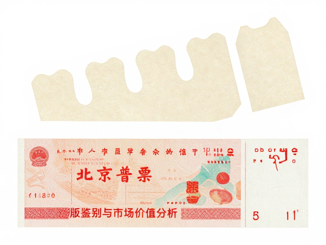 北京一版普票异形齿薄纸版鉴别与市场价值分析