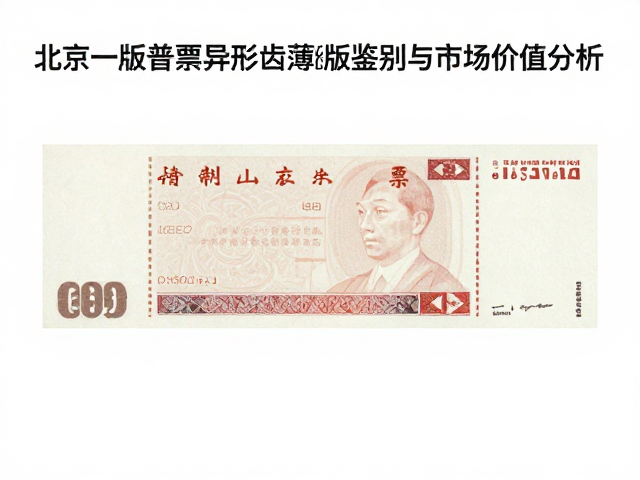 北京一版普票异形齿薄纸版鉴别与市场价值分析