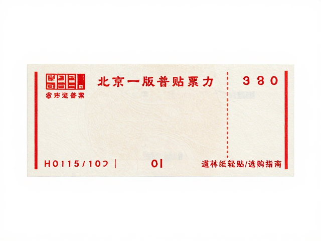 北京一版普票印刷,道林纸轻贴工艺优势与选购指南