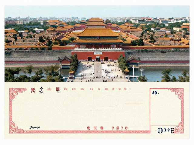 北京第三版普票（1970-1980），构图宏大的国民经济恢复与发展见证