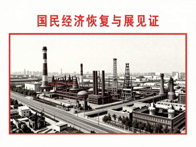 北京第三版普票(1970-1980),构图宏大的国民经济恢复与发展见证