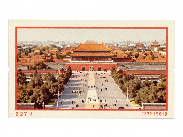 北京第三版普票(1970-1980)赏析，齿孔细节与宏大构图的艺术魅力